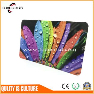 promotion Plastic Gift Card with Customized Printing, Size, Shape