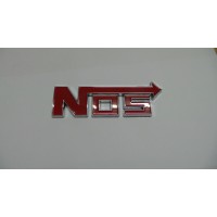 Auto part Chrome Letter NOS Colorful Car Sticker